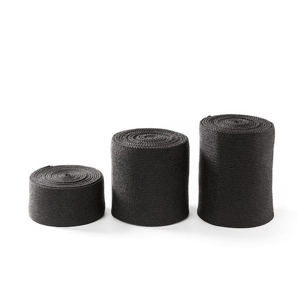 Qualitycare 2 in. x 9 ft. More Thermoplastic Tape, Black QU2580168 - main